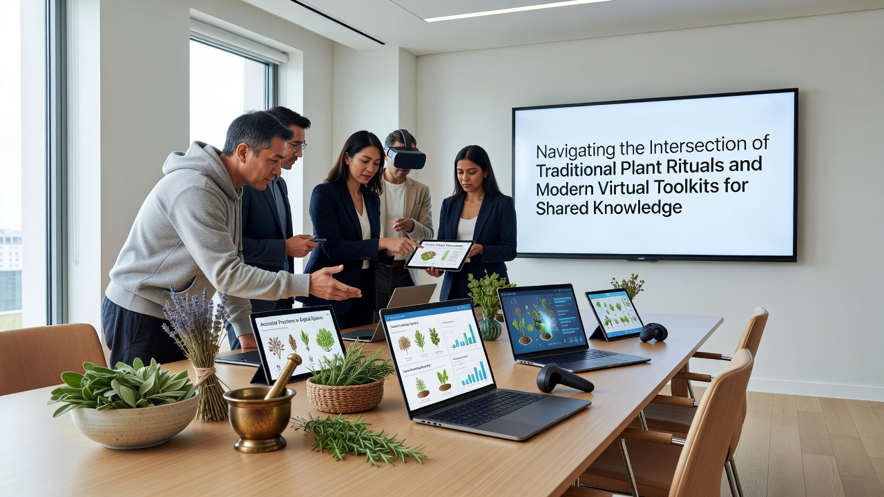 Virtual interfaces supporting collaborative documentation of plant knowledge